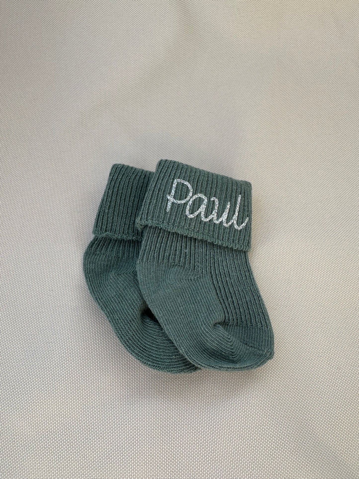 personalisierte Baby-Socken
