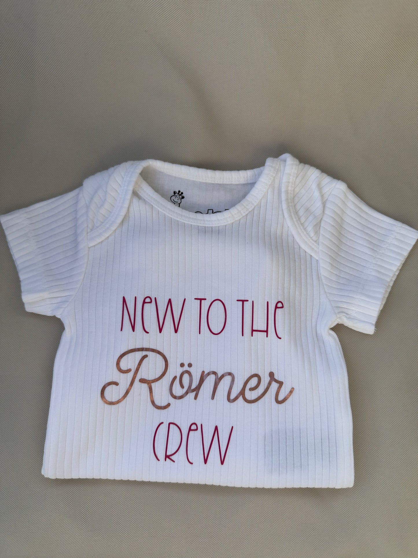 personalisierter Baby-Body