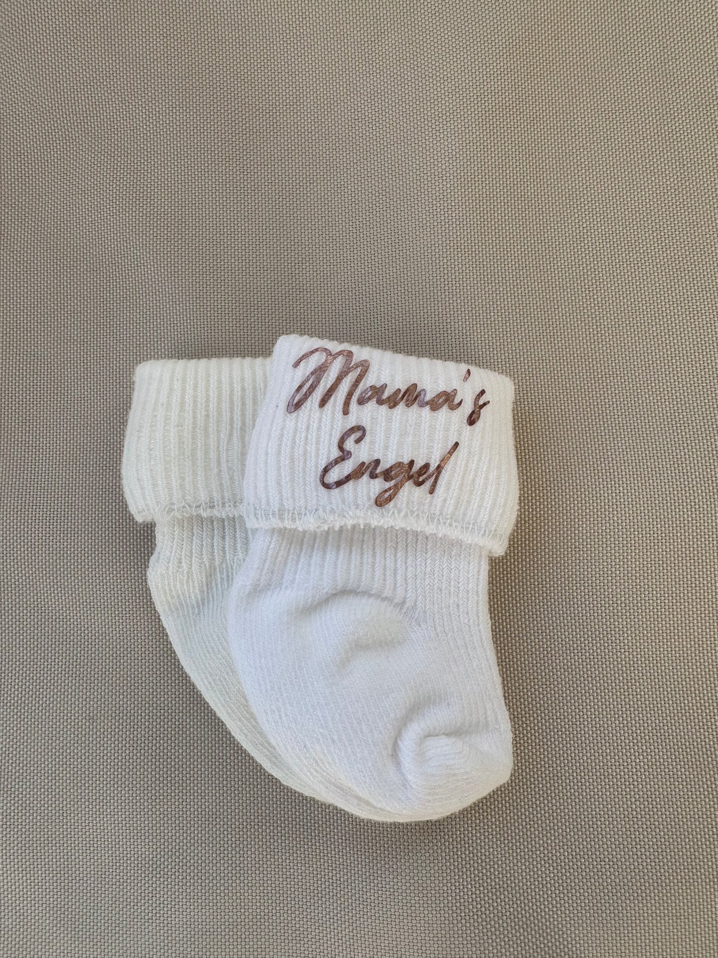 personalisierte Baby-Socken
