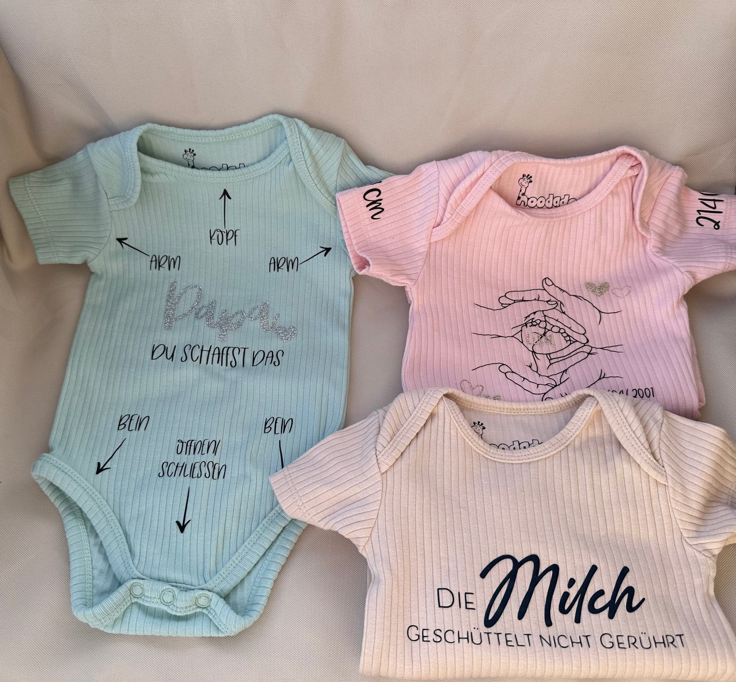 personalisierter Baby-Body