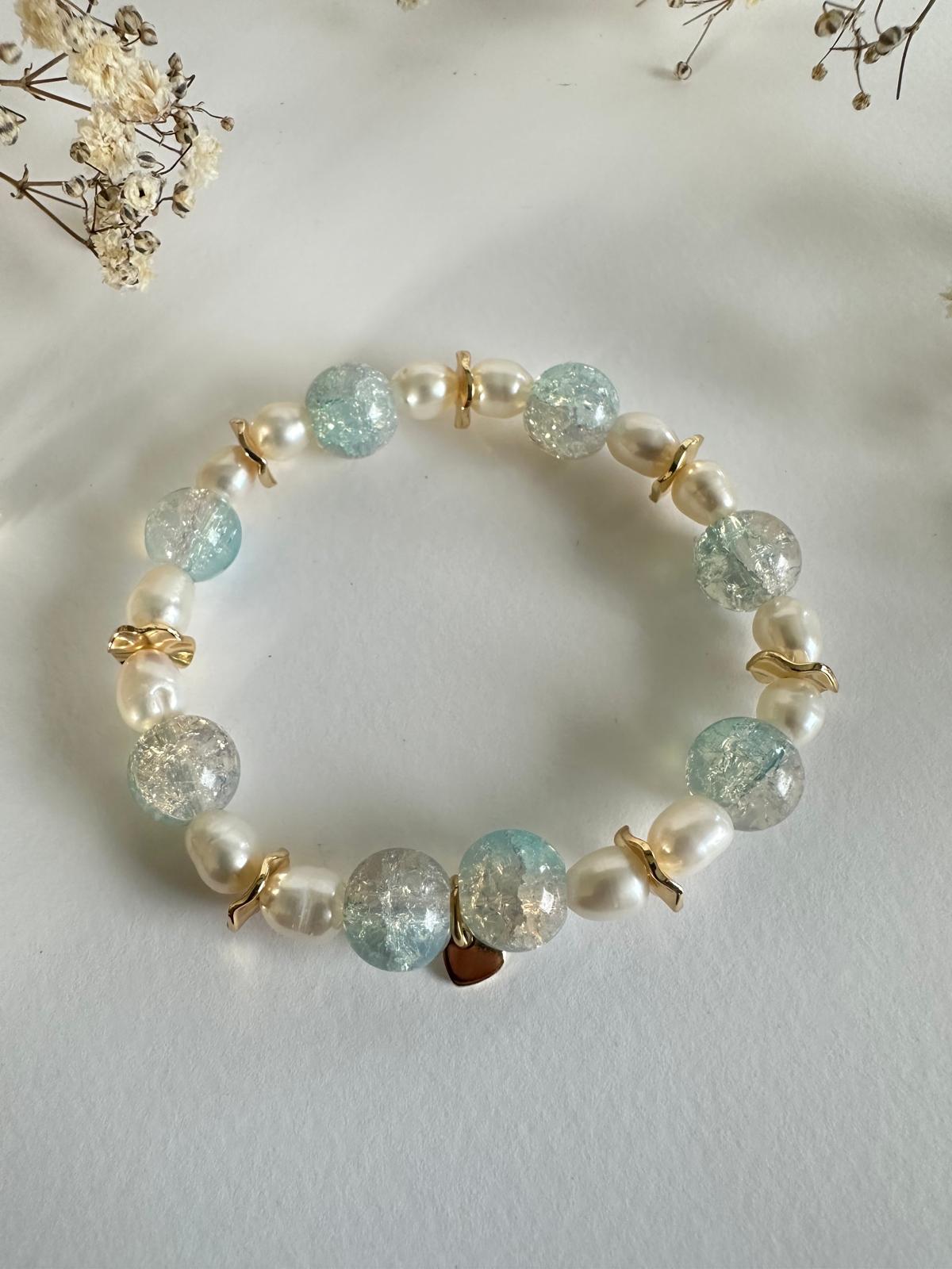 Iceblue Stardust - Armband (9411739287891)